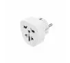 Adapter podróżny Hama Basic Gniazdo World - wtyk EU 223456