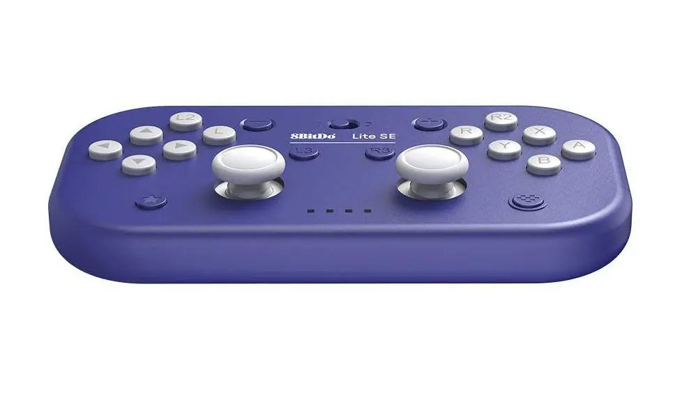 Pad 8BitDo Lite SE do Nintendo Switch, Android, iOS Bezprzewodowy purpurowy