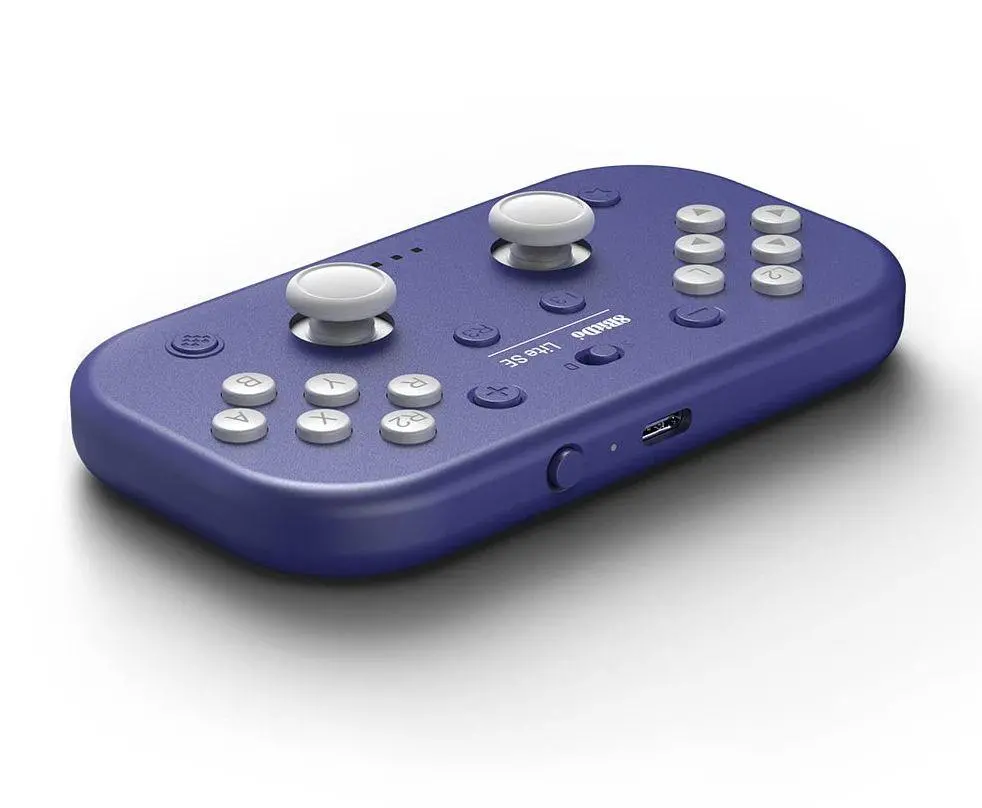 Pad 8BitDo Lite SE do Nintendo Switch, Android, iOS Bezprzewodowy purpurowy