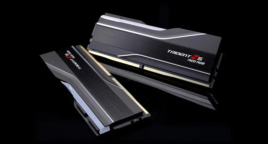 Pamięć RAM G.Skill Trident Z5 Neo RGB DDR5 32GB (2 x 16GB) 6000 CL30 Czarny