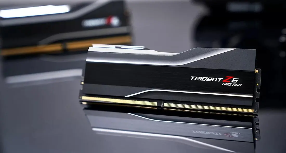 Pamięć RAM G.Skill Trident Z5 Neo RGB DDR5 32GB (2 x 16GB) 6000 CL30 Czarny