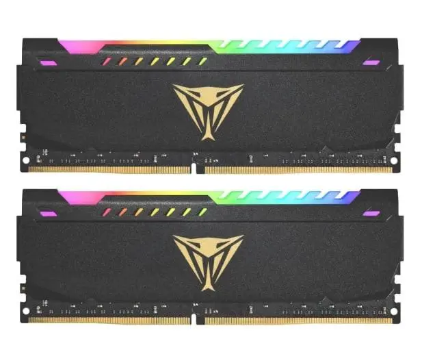 Pamięć RAM Patriot Viper RGB DDR4 32GB (2 x 16GB) 3200MHZ CL16 Czarny