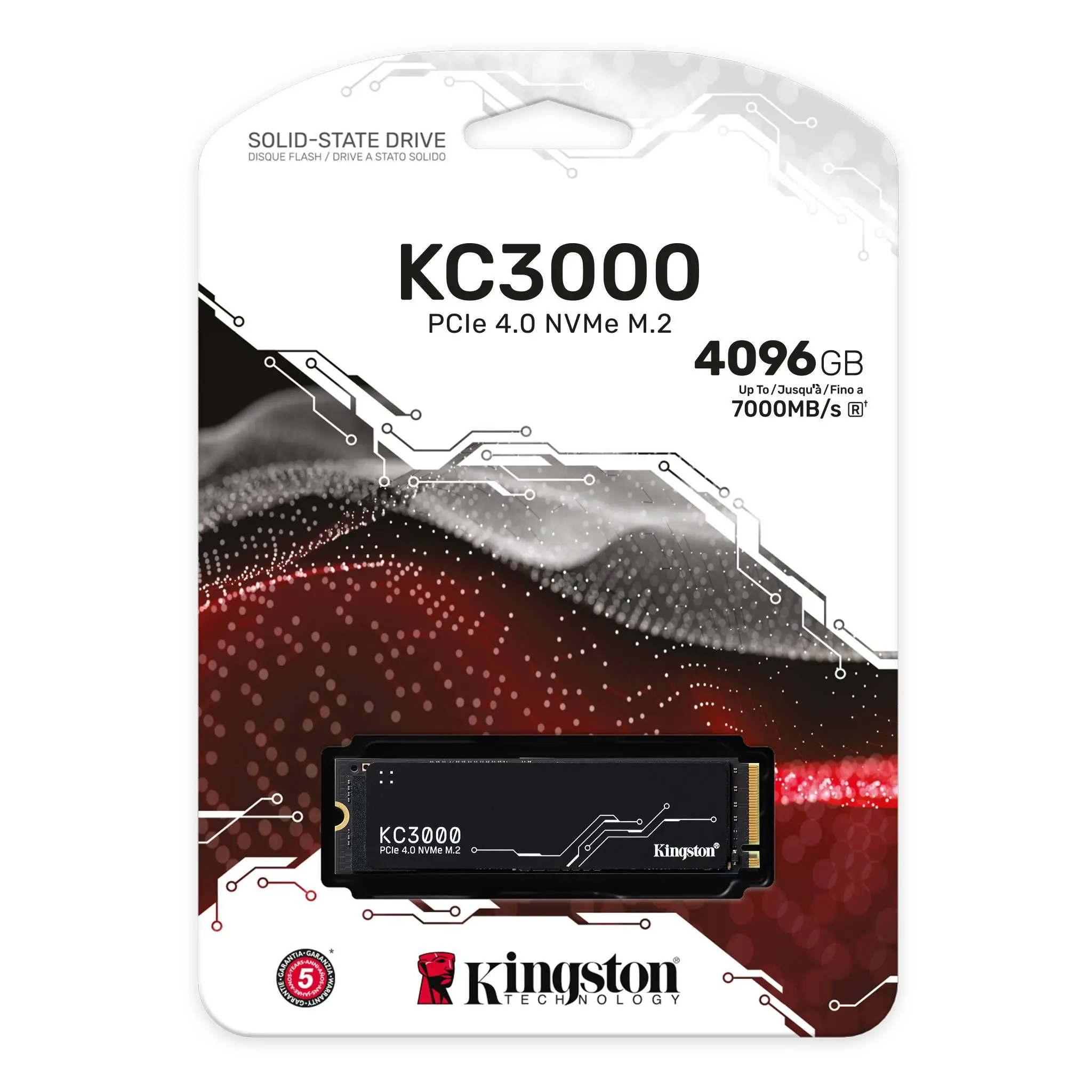 Dysk Kingston KC3000 4TB PCIe 4.0 NVMe