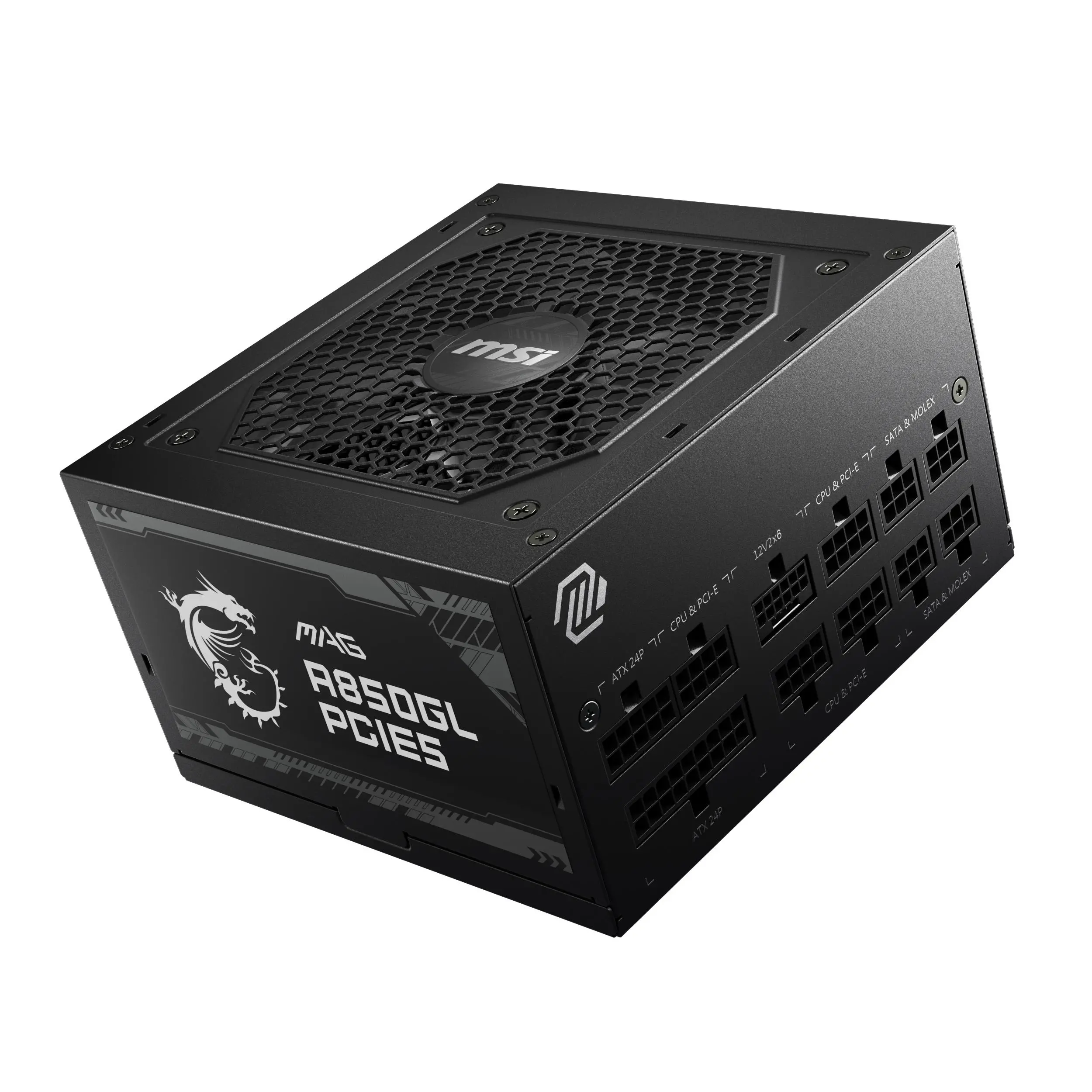 Zasilacz MSI MAG A850GL PCIE5 850W 80+ Gold Czarny