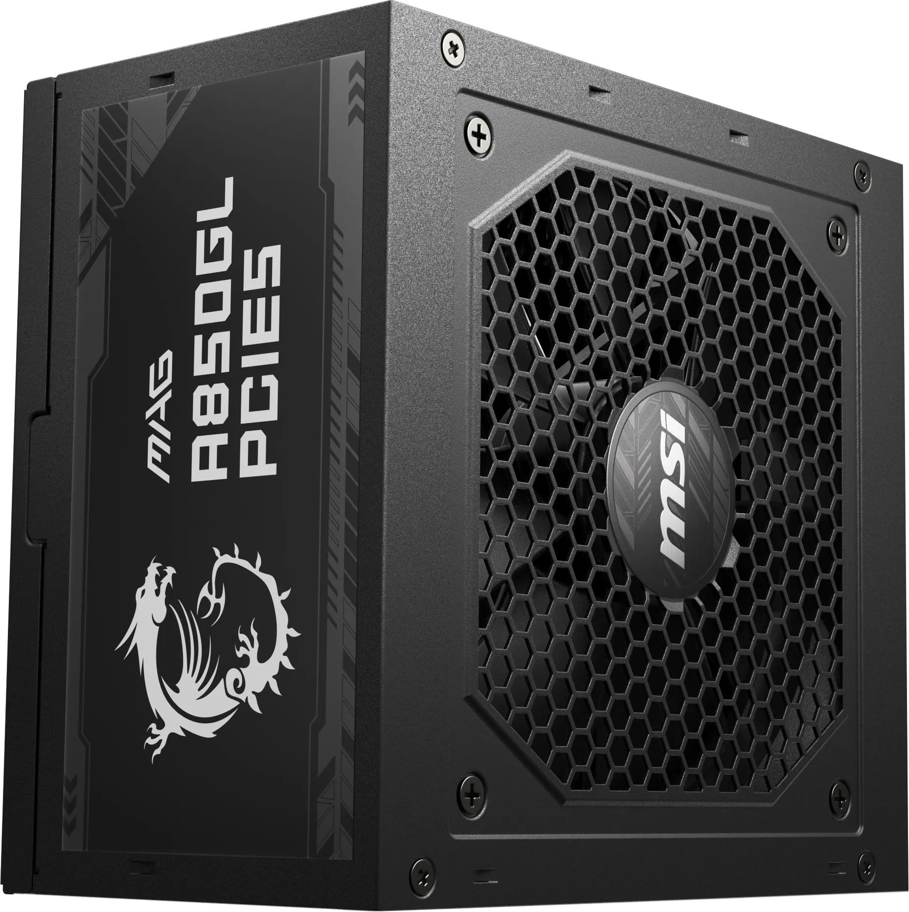 Zasilacz MSI MAG A850GL PCIE5 850W 80+ Gold Czarny