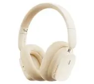 Baseus Bowie H1i ANC Nauszne Bluetooth 5.3 Kremowy-Zdjęcie-0