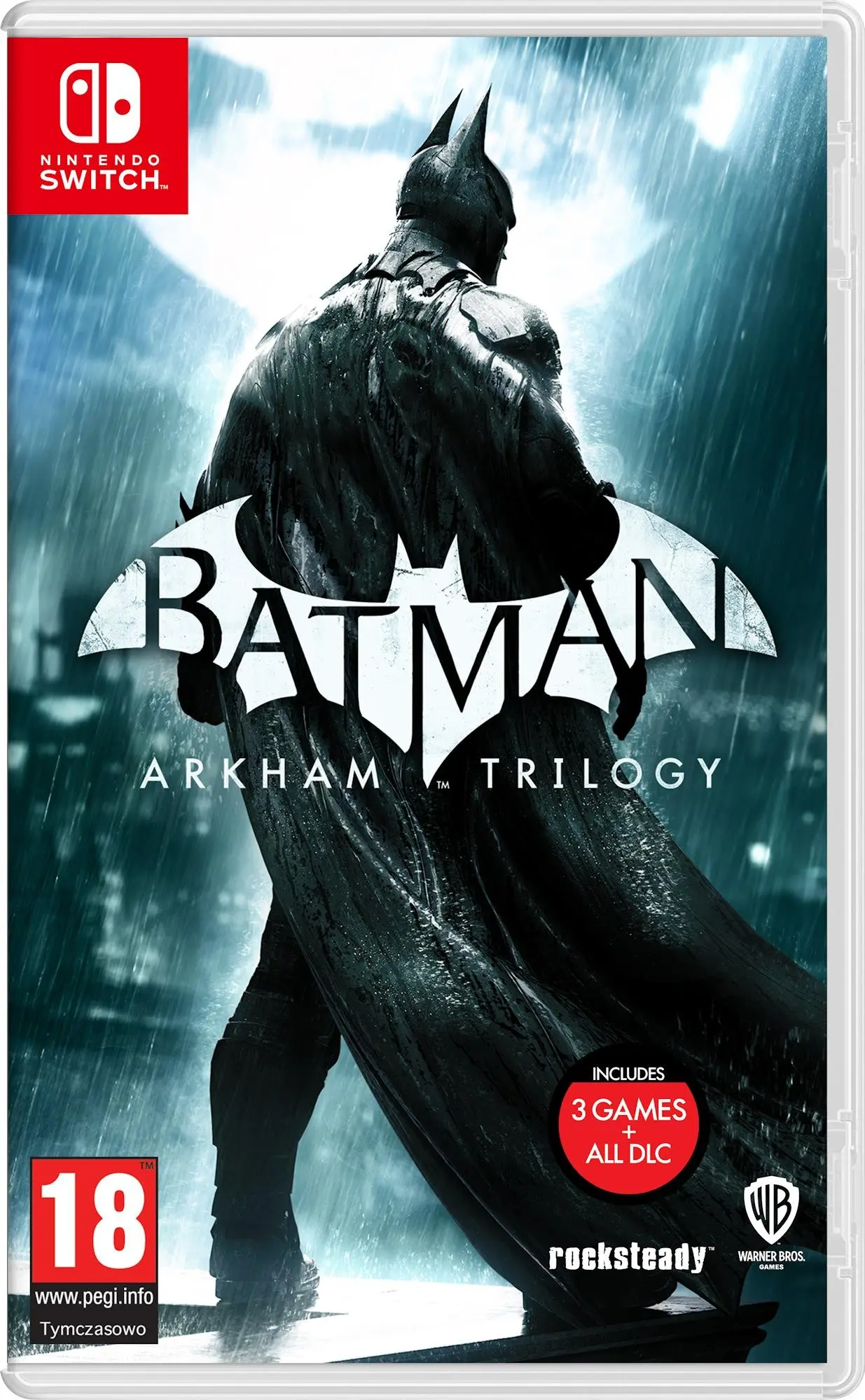 Batman Arkham Trilogy Gra na Nintendo Switch