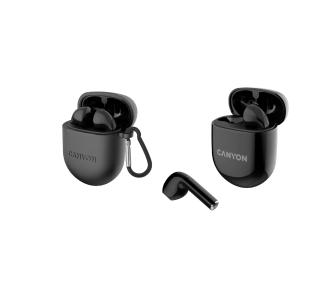 Słuchawki bezprzewodowe Canyon TWS-6 Douszne Bluetooth 5.3 Czarny