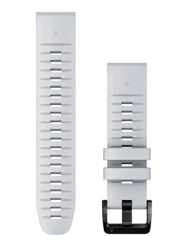 Pasek Garmin QuickFit 22 silikon Mleczny kwarc