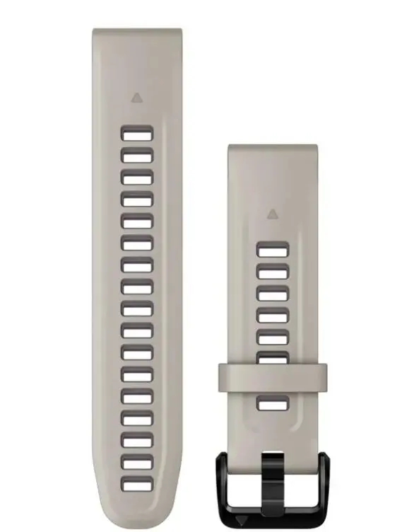 Pasek Garmin QuickFit 20 silikon Piaskowy