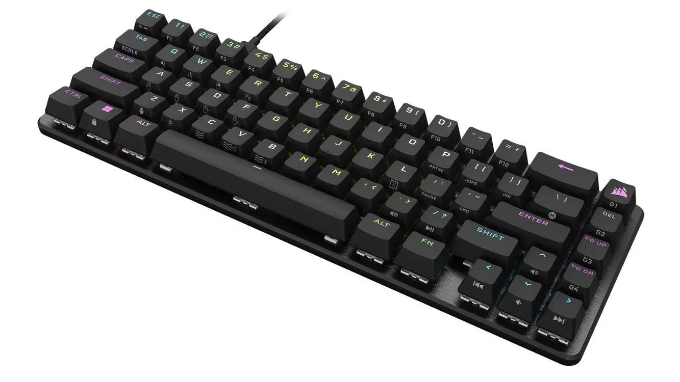 Klawiatura mechaniczna Corsair K65 Pro Mini RGB 65% OPX Czarny