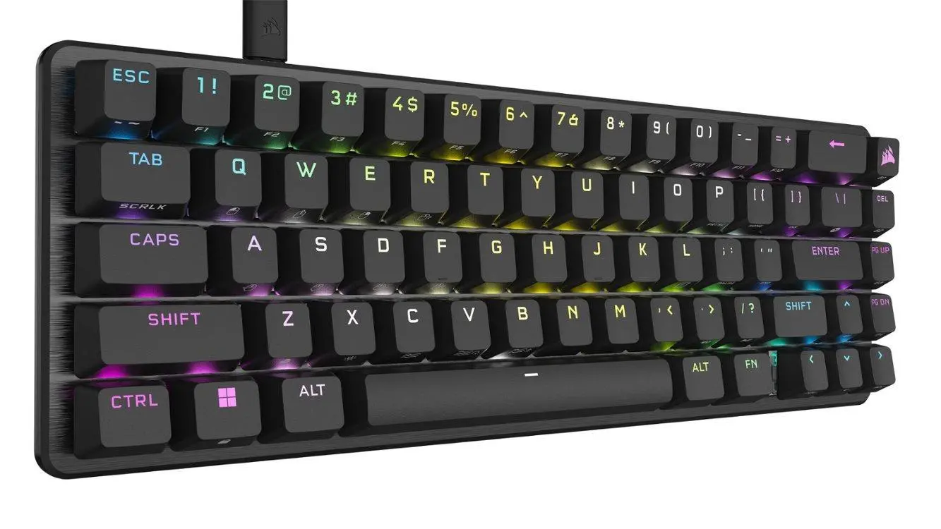 Klawiatura mechaniczna Corsair K65 Pro Mini RGB 65% OPX Czarny