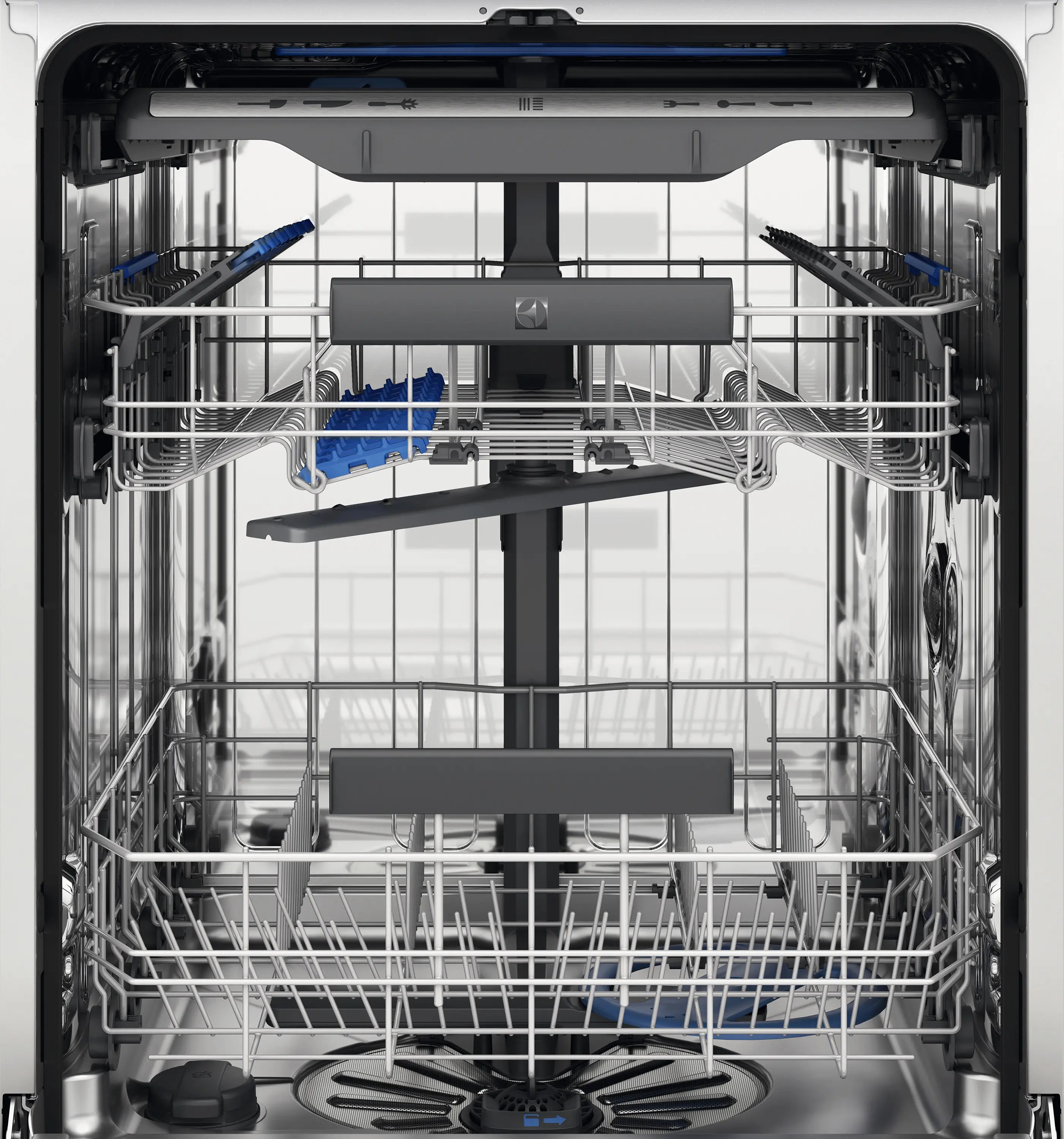 Zmywarka Electrolux 700 GlassCare EEG68520W 59,6cm Automatyczne otwieranie drzwi Szuflada na sztućce Zdalne sterowanie