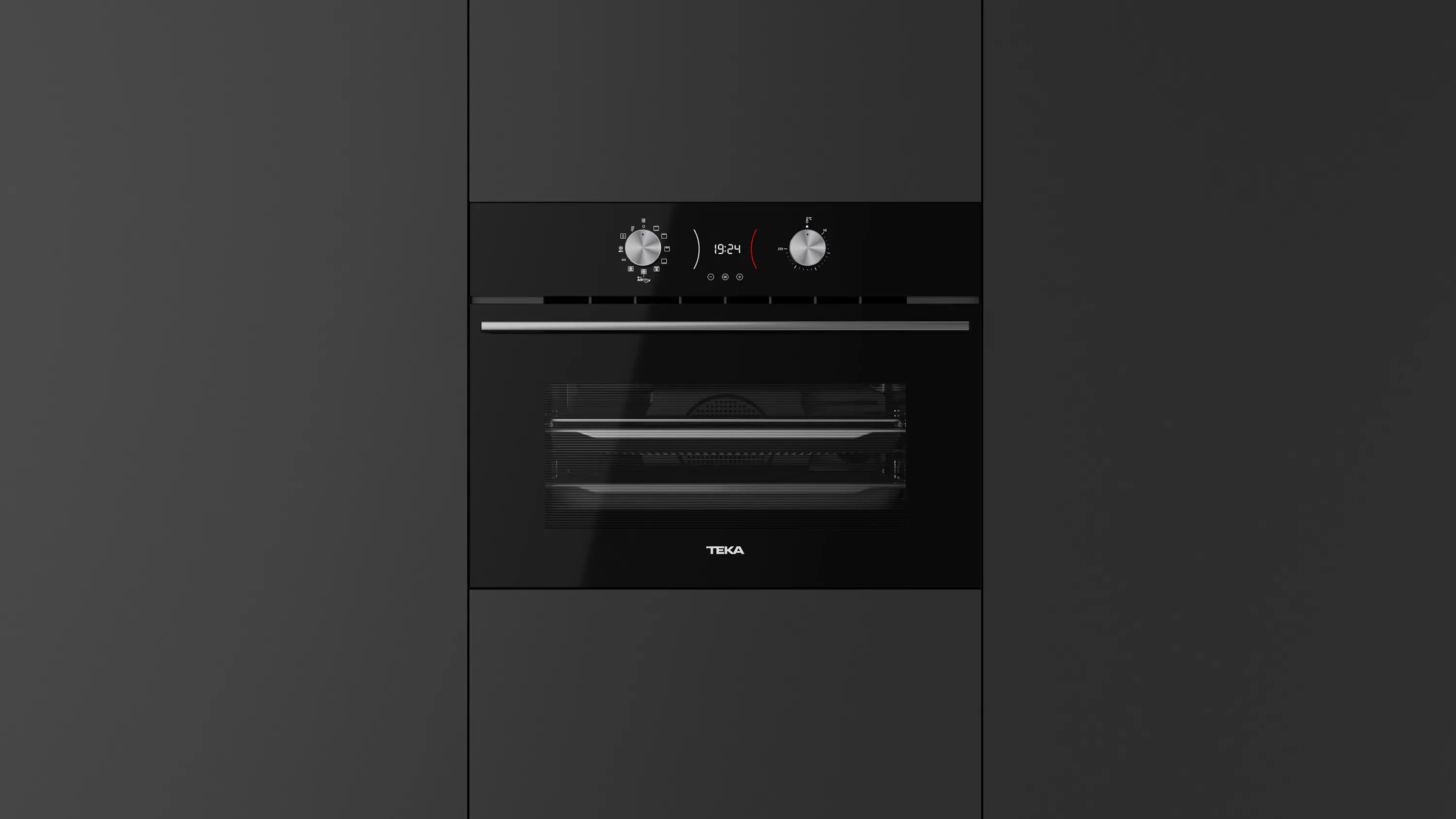 Piekarnik elektryczny Teka Maestro HLC 8406 BK Termoobieg AirFry Czarne szkło