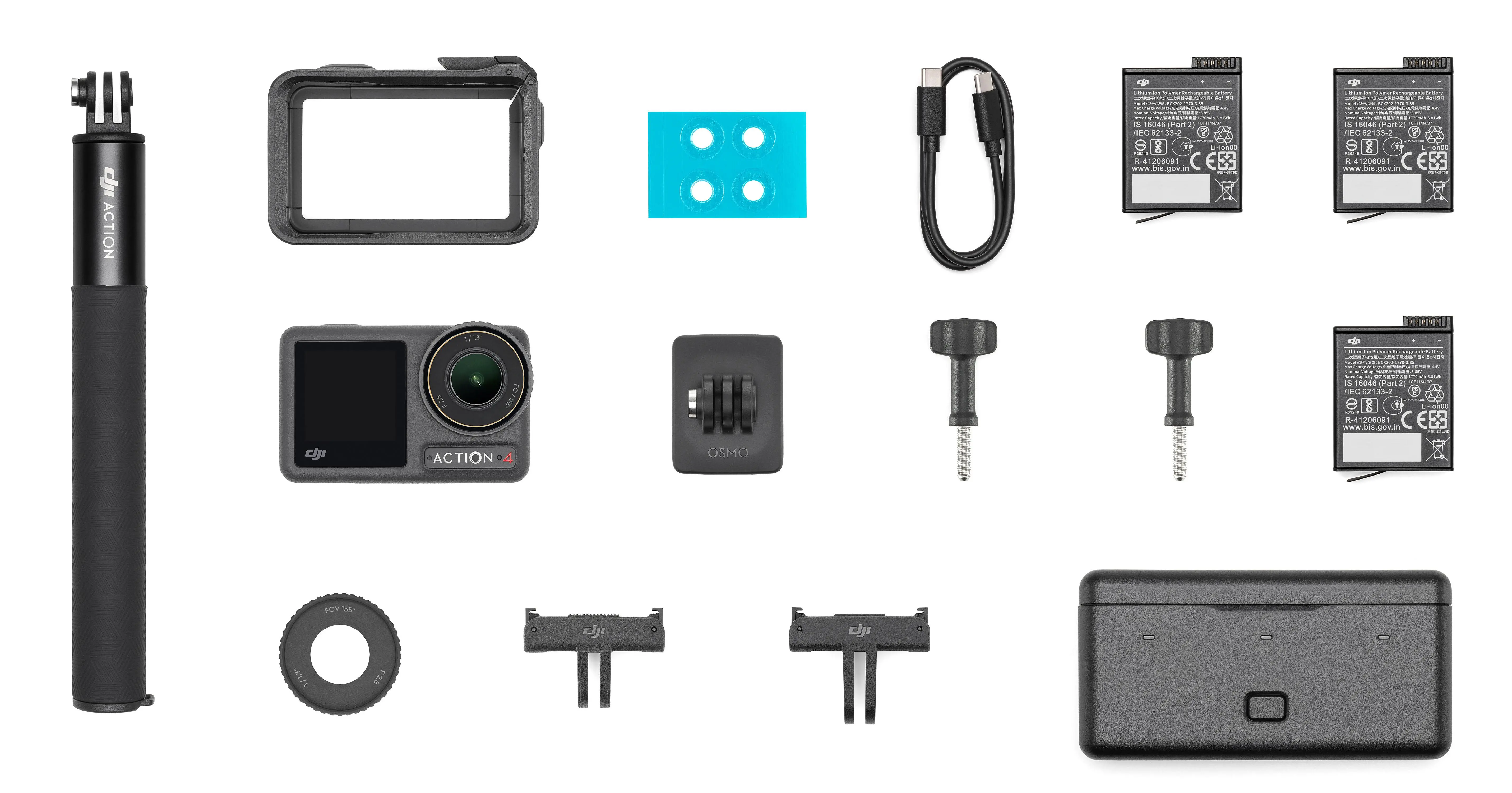 Kamera DJI Osmo Action 4 Adventure Combo