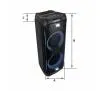 Power Audio Manta ATHOS SPK1001B300 90W Bluetooth Radio FM Mikrofon Karaoke Czarny