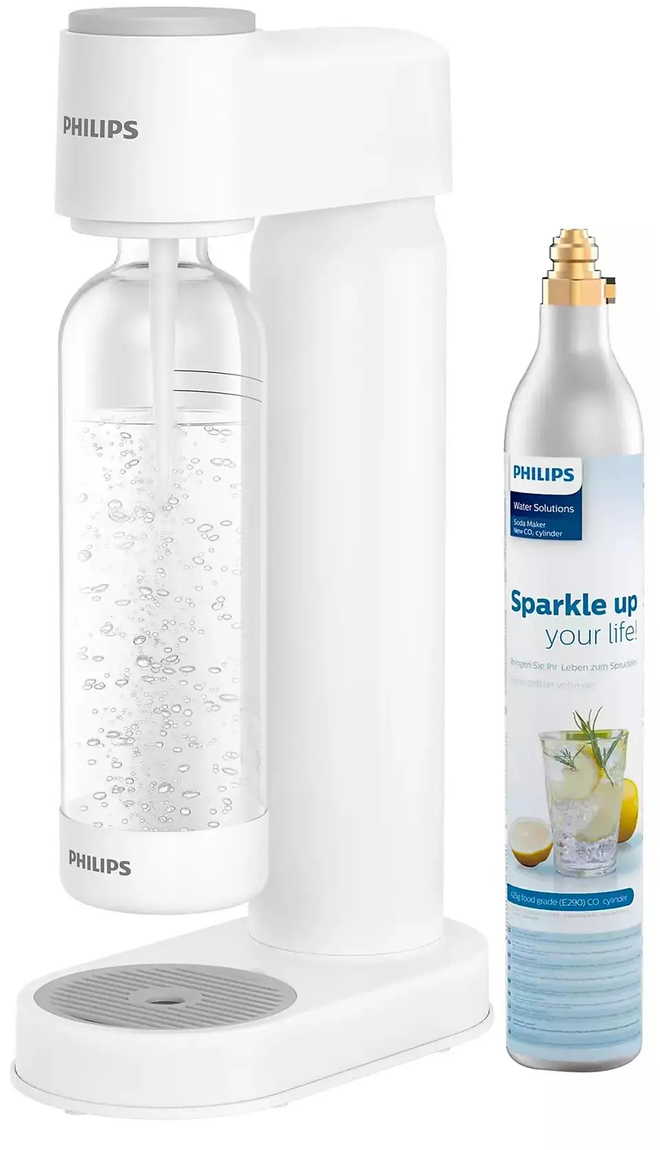 Philips GoZero ADD4901WH/10 + Nabój z gazem CO2