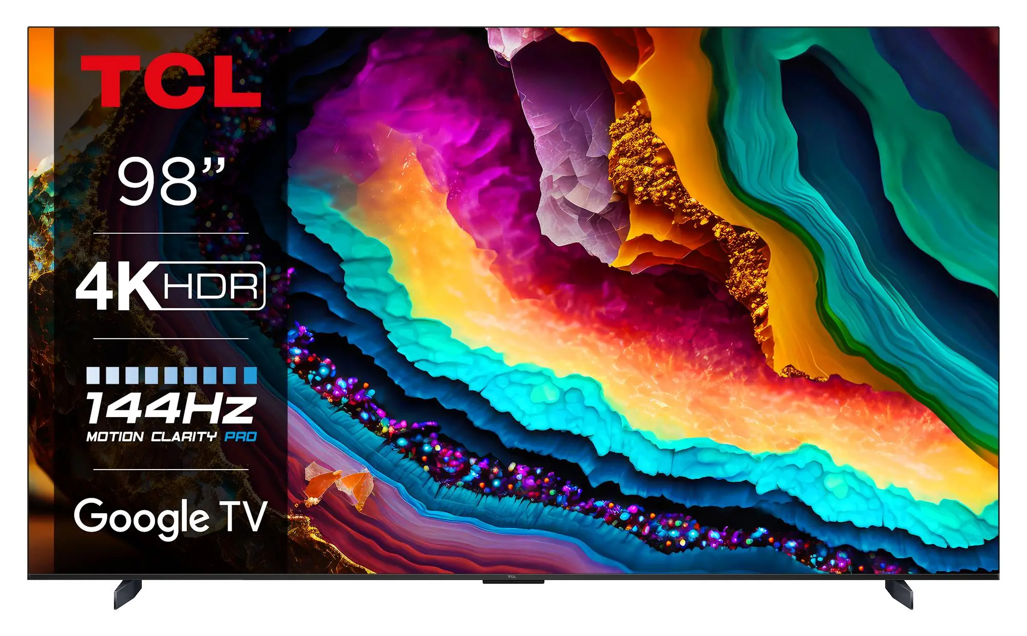 Telewizor TCL 98P745 98" LED 4K 144Hz Google TV Dolby Vision Dolby Atmos HDMI 2.1 DVB-T2