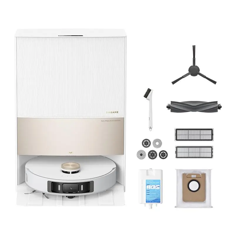 Robot sprzątający Dreame L20 Ultra Complete Funkcja mopowania Stacja oczyszczająca Tworzenie mapy pomieszczenia 72dB