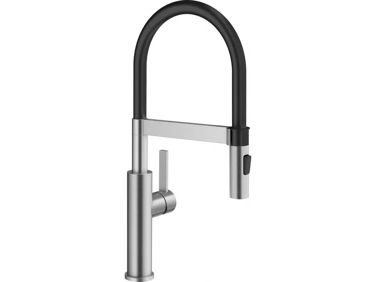 Blanco Sonea-S Flexo 526616 Stal/Czarny Stal szlachetna