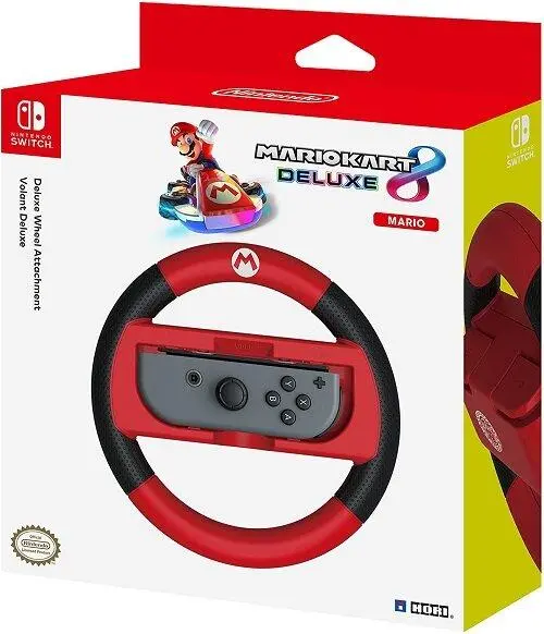 Kierownica Hori NSW-054U Deluxe Racing Wheel Mario