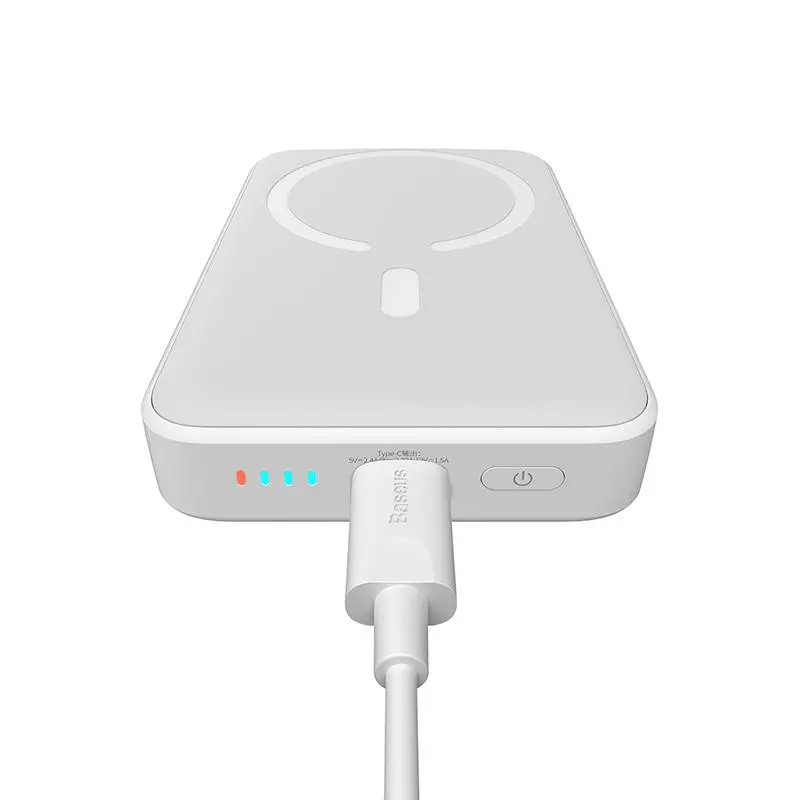 Powerbank Baseus PPCX070002 Magnetic Mini 10000mAh 20W MagSafe Overseas Edition Biały
