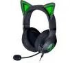 Słuchawki przewodowe z mikrofonem Razer Kraken Kitty V2 Black Nauszne Czarny