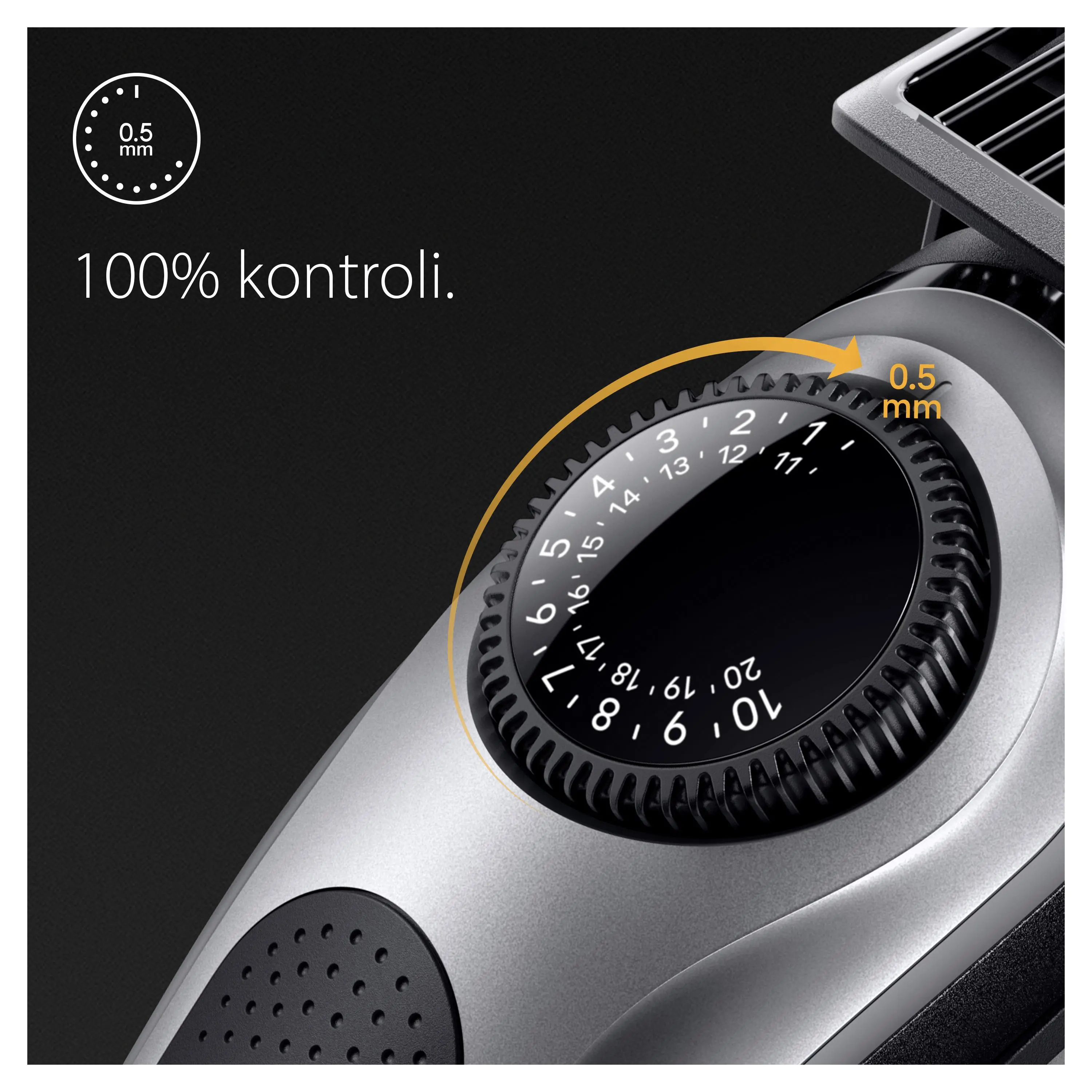Trymer Braun BT5440 2 nasadki 50min