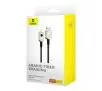 Kabel Baseus ARAMID FIBER USB-A do Lightning 2,4A 2m Granatowy