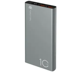 Powerbank Navitel PWR10 AL Silver 10000mAh 22,5W Srebrny