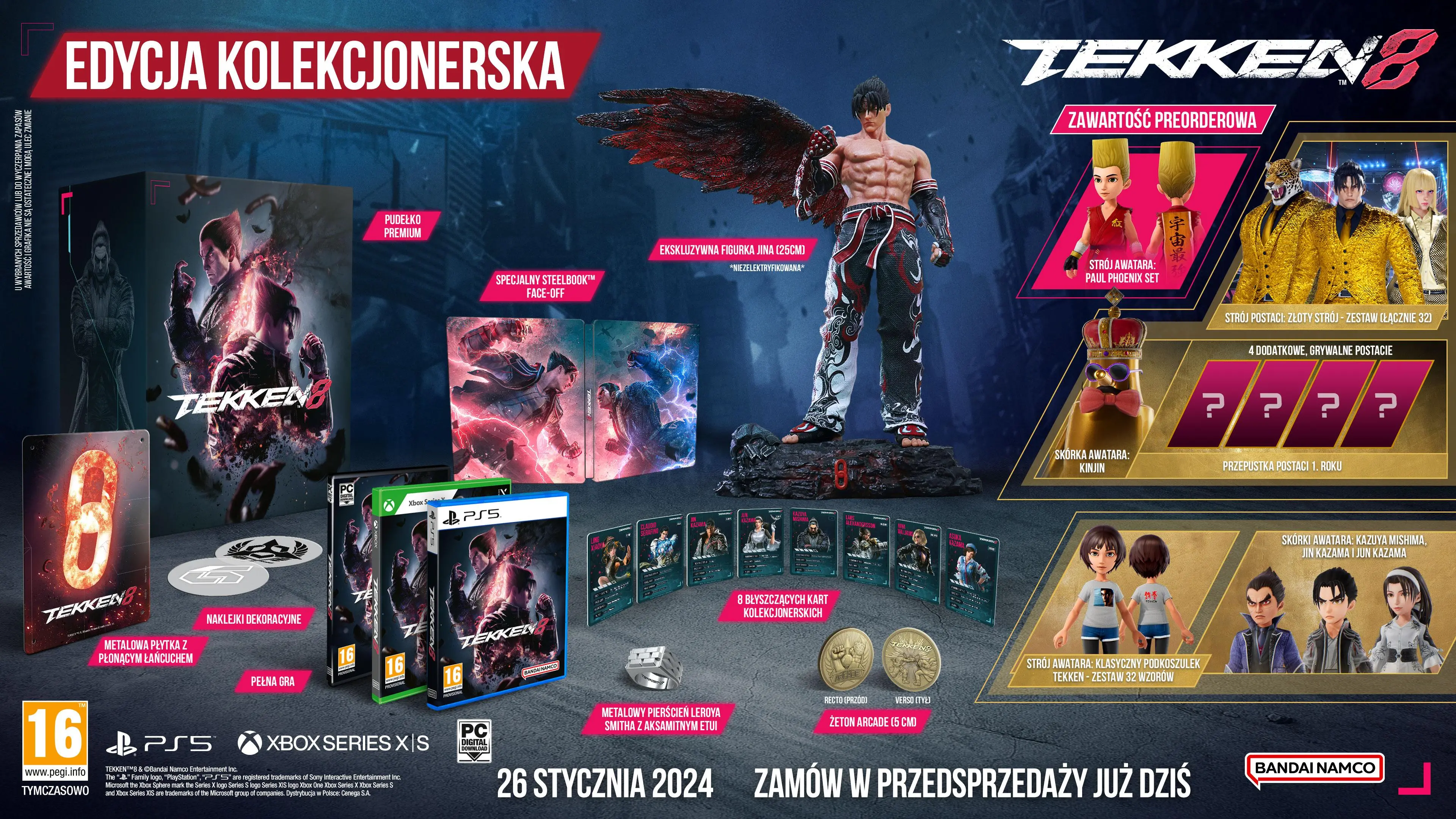 Tekken 8 Edycja Kolekcjonerska Gra na Xbox Series X
