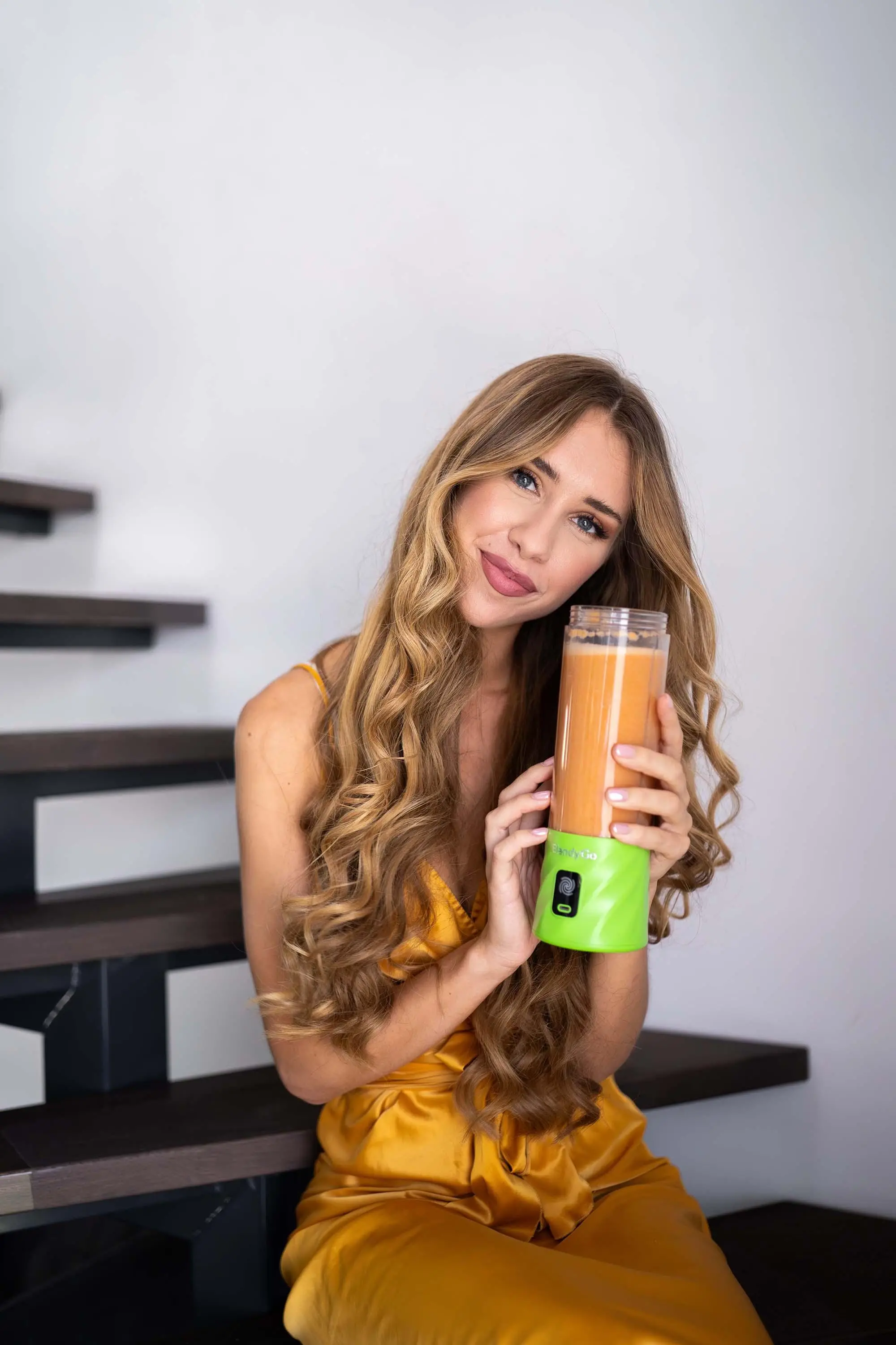 Blender kielichowy BlendyGo 3 Bezprzewodowy 0,55l Zielony