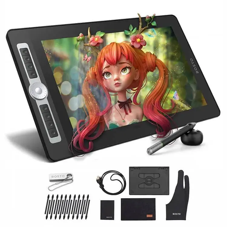 Tablet graficzny Bosto BT-16HD Pro Czarny