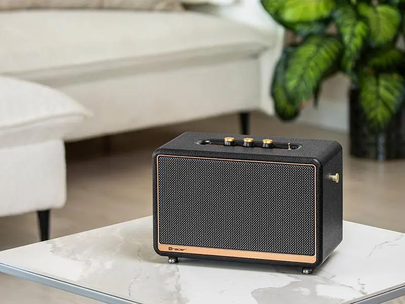 Głośnik Bluetooth Tracer M45 TWS 45W Radio FM Czarny