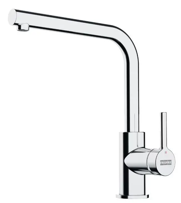 Bateria Franke Lina L Chrom Mosiądz/Chrom