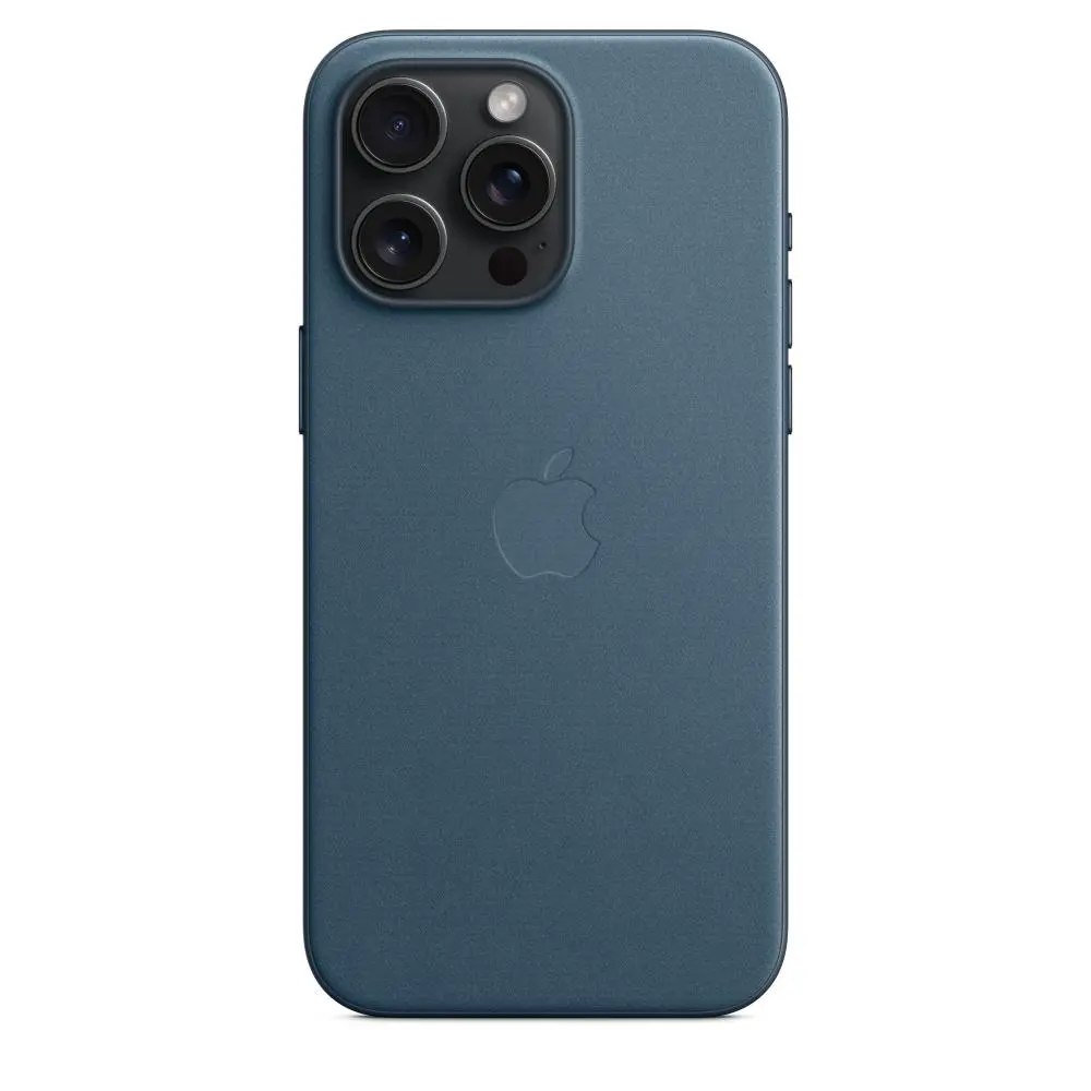 Etui Apple z tkaniny FineWoven z MagSafe do iPhone 15 Pro Max Głębia oceanu