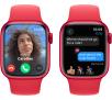 Smartwatch Apple Watch Series 9 GPS koperta 41mm z aluminium z edycji (PRODUCT)RED pasek sportowy (PRODUCT)RED M/L