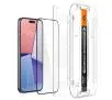 Szkło hartowane Spigen z aplikatorem Glas.tR EZ Fit 2P FC do iPhone 15 Plus - 2 pack