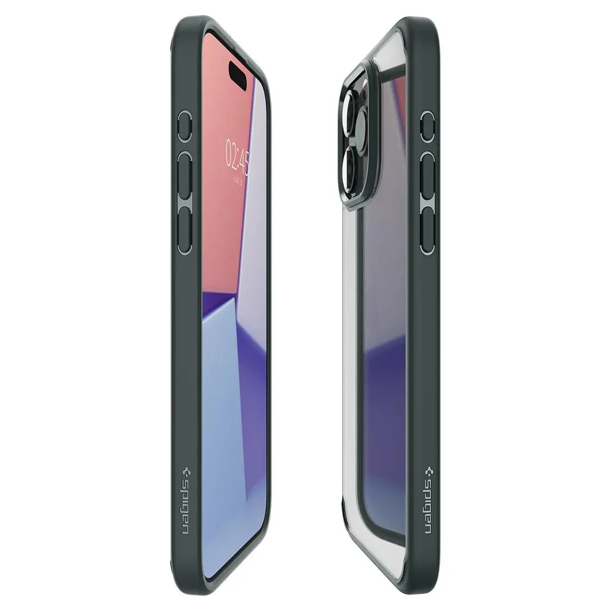Etui Spigen Ultra Hybrid do iPhone 15 Pro Max Zielony