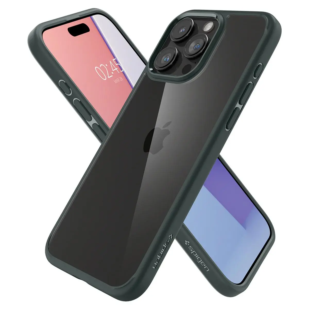 Etui Spigen Ultra Hybrid do iPhone 15 Pro Max Zielony