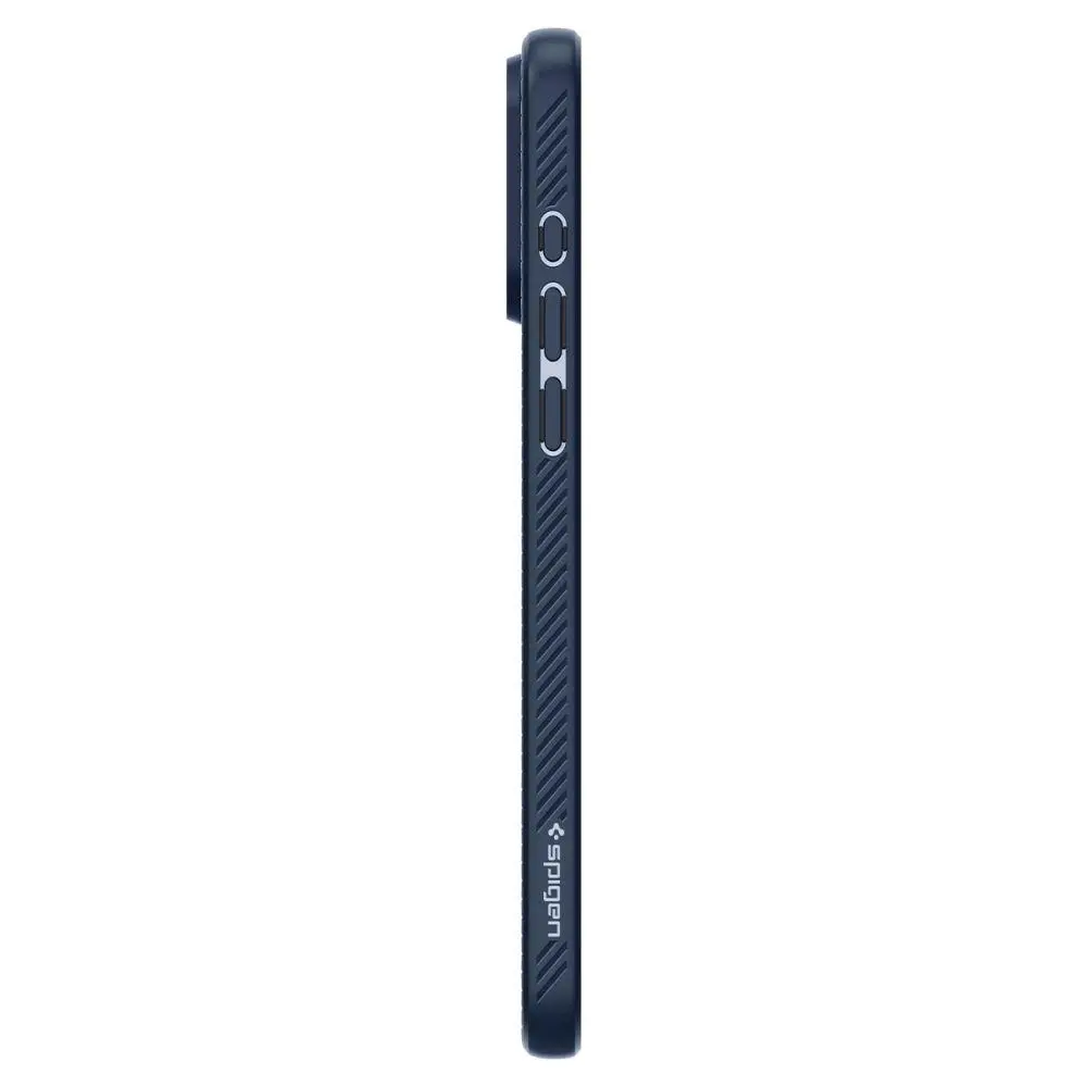 Etui Spigen Liquid Air do iPhone 15 Pro Max Niebieski