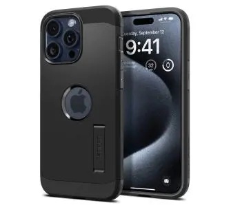 Etui Spigen Tough Armor MagFit do iPhone 15 Pro Max Czarny