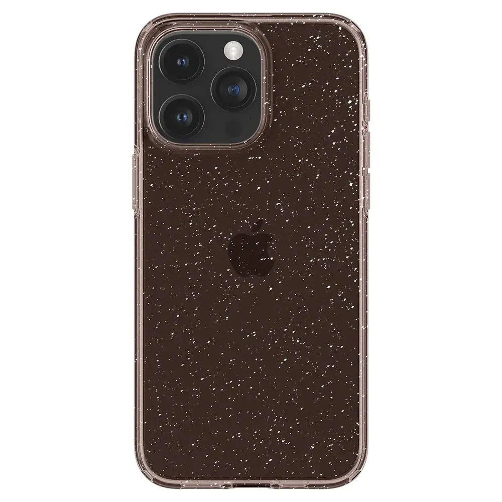 Etui Spigen Liquid Crystal Glitter iPhone 15 Pro Max rose quartz