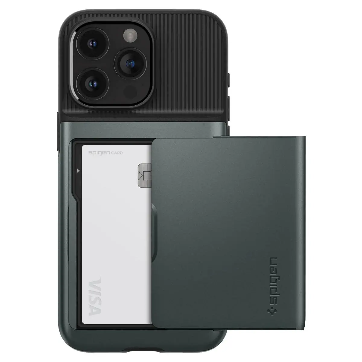 Etui Spigen Slim Armor CS do iPhone 15 Pro Max Zielony