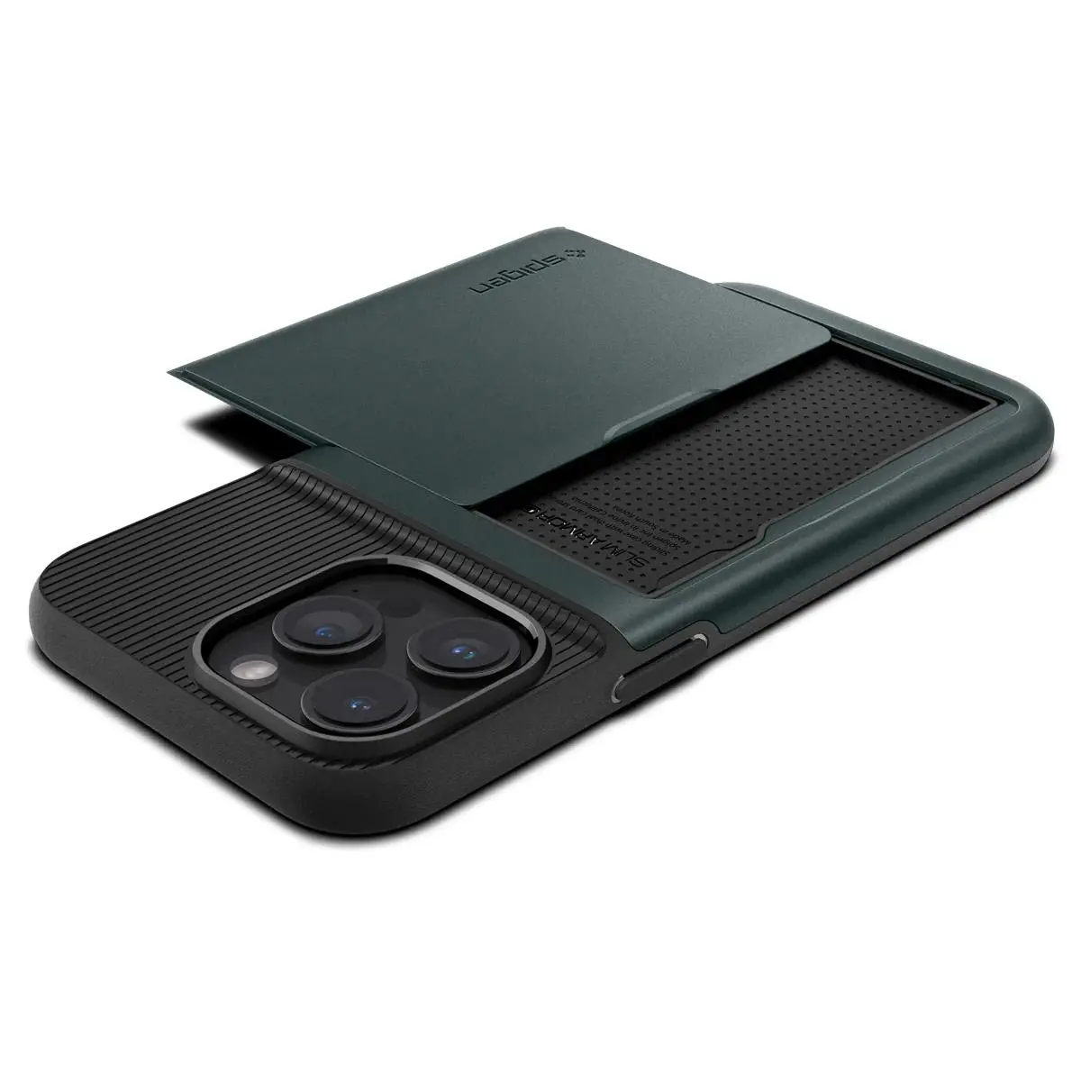 Etui Spigen Slim Armor CS do iPhone 15 Pro Max Zielony