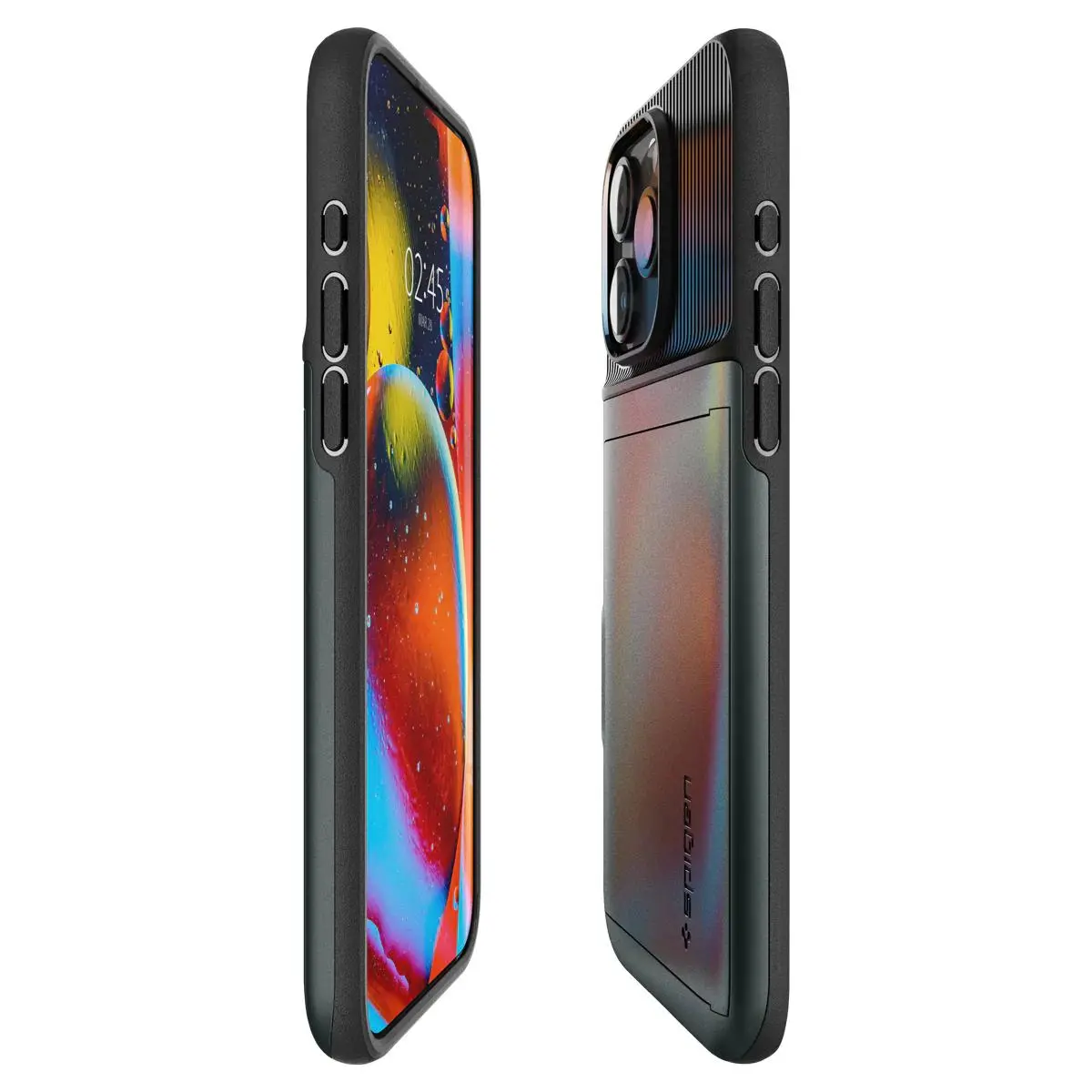 Etui Spigen Slim Armor CS do iPhone 15 Pro Max Zielony