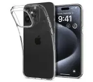 Spigen Liquid Crystal do iPhone 15 Pro crystal clear