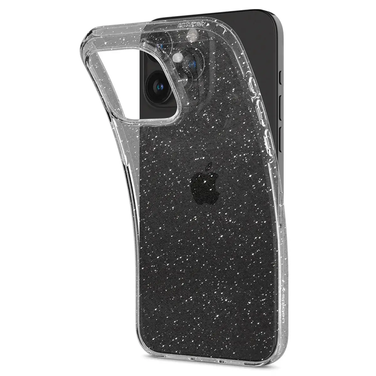 Etui Spigen Liquid Crystal Glitter do iPhone 15 Pro crystal quartz