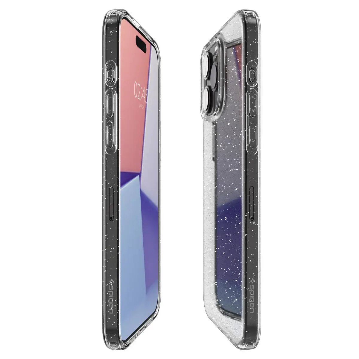 Etui Spigen Liquid Crystal Glitter do iPhone 15 Pro crystal quartz