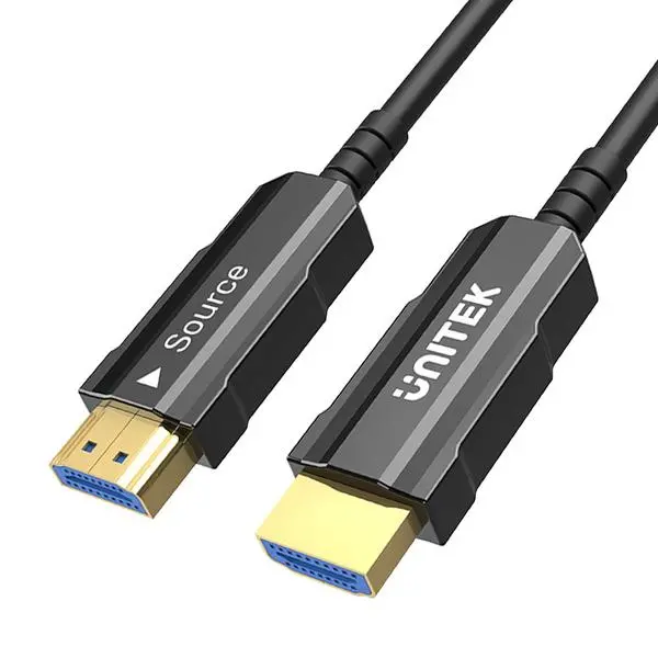 Kabel optyczny HDMI Unitek C11072BK-20M 20m Czarny